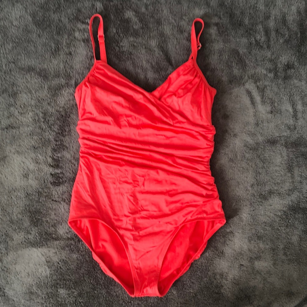Pink swimsuit